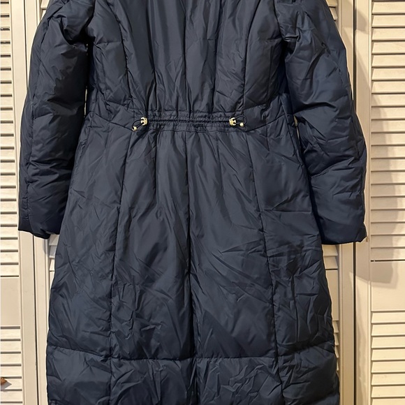 Small Cole Haan Navy Premium Down Coat - Picture 5 of 12